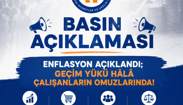 Enflasyon Açıklandı; Geçim Yükü Hâlâ Çalışanların Omuzlarında