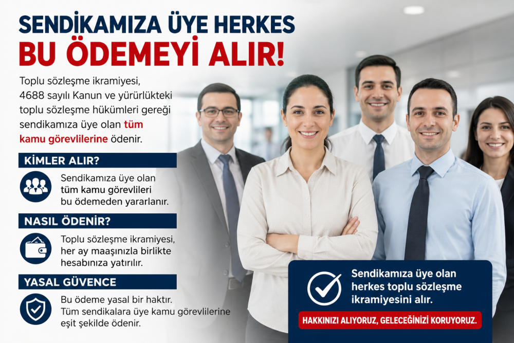 Toplu Sözleşme İkramiyesi