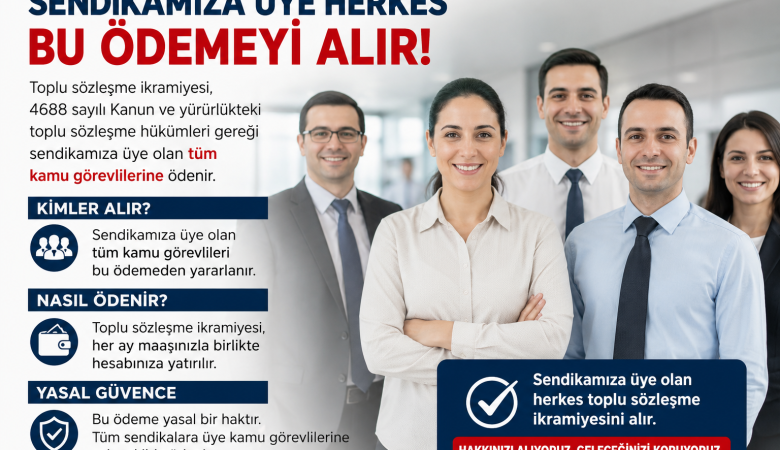 Toplu Sözleşme İkramiyesi